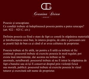 Geanina DRIAN | Avocat Iasi