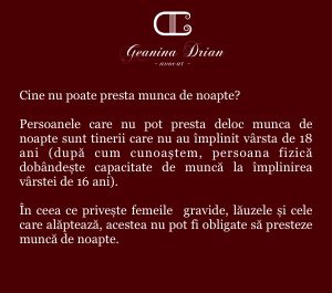 munca de noapte 