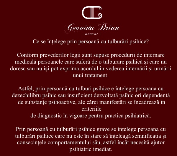 internare nevoluntară