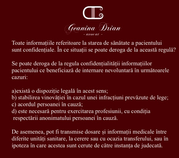 internare nevoluntară